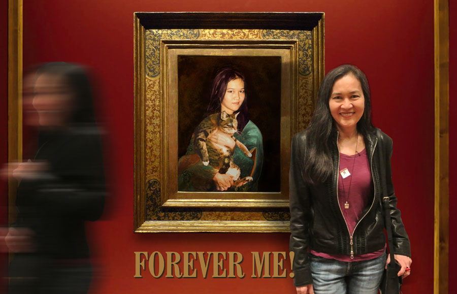 My Alter-Ego at the museum