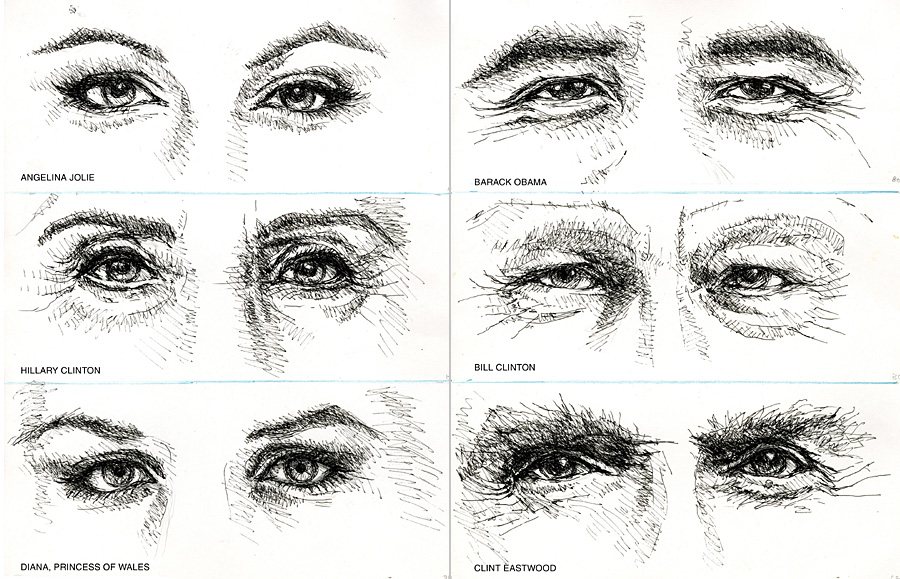 Eyes drawing