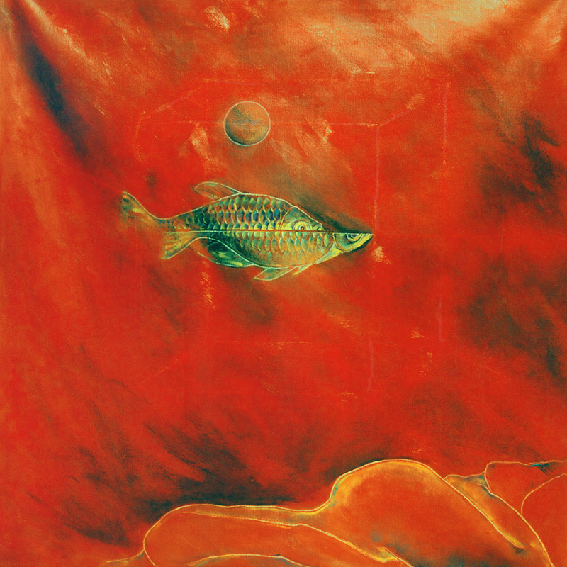 MinhquangNguyen's painting - Red Fish Dream